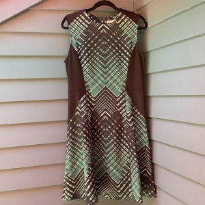 3/$15 New Geometric Skater Dress